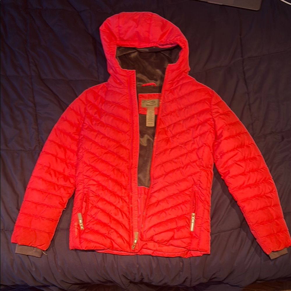 Champion Kids Red Puffer Jacket